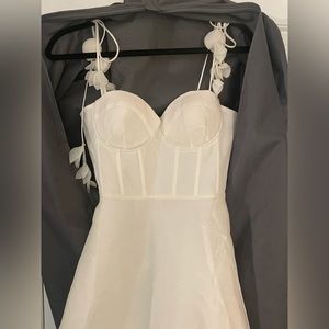 Zimmermann Wonderland Corset Midi Dress